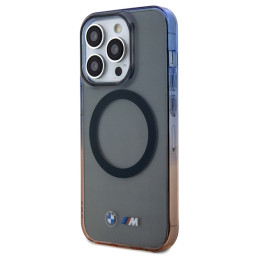 BMW „Gradient“ buferinis „MagSafe“ dėklas, skirtas „iPhone 15 Pro Max“ – pilkas