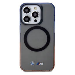 BMW „Gradient“ buferinis „MagSafe“ dėklas, skirtas „iPhone 15 Pro Max“ – pilkas