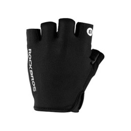 „Rockbros S106BK“ dviratininko pirštinės, XL dydžio – juodos