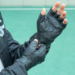 „Rockbros 16220006005“ XXL odinės motociklo pirštinės – juodos