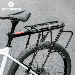 „Rockbros 33210004001“ dviračių stovas su lentyna – juodas