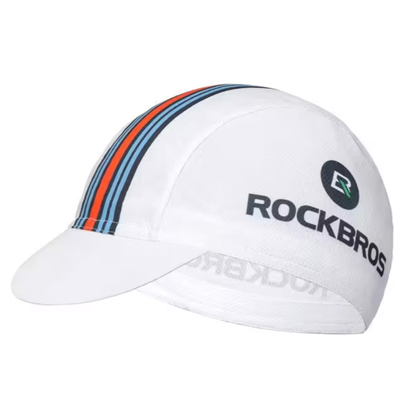 „Rockbros MZ10022“ dviratininko kepuraitė su skydeliu – balta