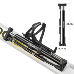 „Rockbros 42322821001“ grindų dviračio pompa – juoda