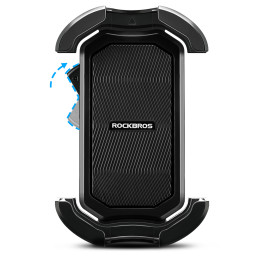 „Rockbros 25210032005“ motociklo telefono laikiklis veidrodėliui – juodas