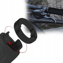 „Rockbros BT1802BK“ dviračio rankenos – juodos
