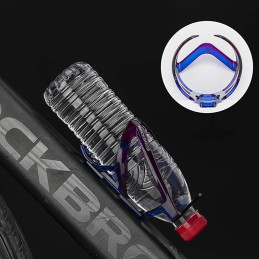 „Rockbros FK338“ dviračio butelio laikiklis – mėlynas/ violetinis