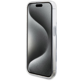BMW „Ring Stand M Collection“ „MagSafe“ dėklas, skirtas „iPhone 15 Pro Max“ – skaidrus