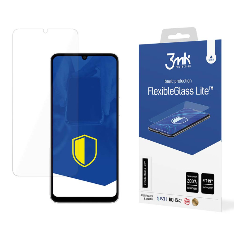 Hibridinis stiklas 3mk FlexibleGlass Lite™, skirtas „Samsung Galaxy A05s“