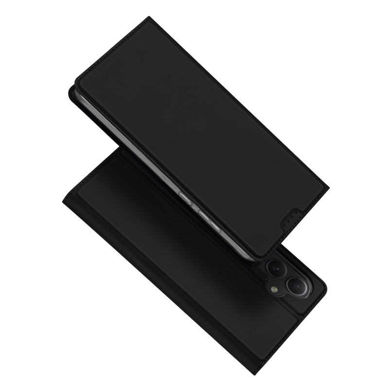 „Dux Ducis Skin Pro“ dėklas, skirtas „Samsung A35 5G“ su atverčiamu dangteliu – juodas