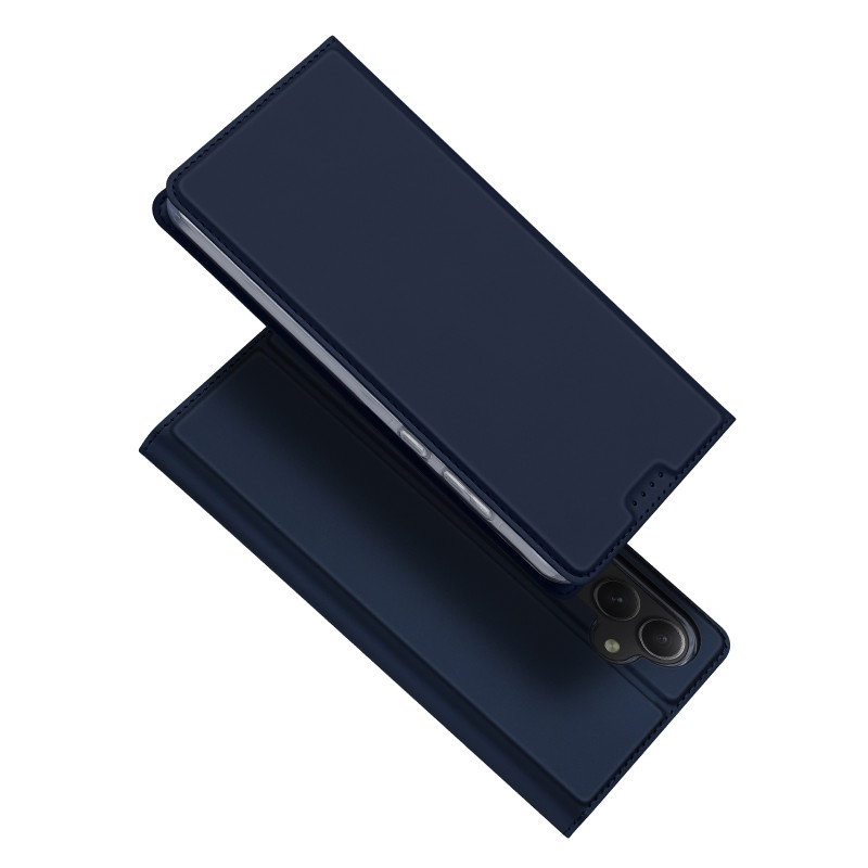 „Dux Ducis Skin Pro“ dėklas, skirtas „Samsung A35 5G“ su atverčiamu dangteliu – mėlynas