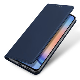 „Dux Ducis Skin Pro“ dėklas, skirtas „Samsung A35 5G“ su atverčiamu dangteliu – mėlynas