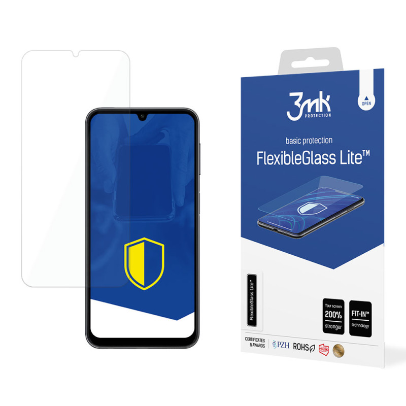 Hibridinis stiklas 3mk FlexibleGlass Lite™, skirtas Samsung Galaxy A25 5G
