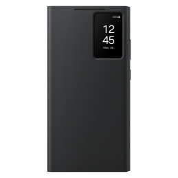 „Samsung Smart View“ piniginės dėklas EF-ZS928CBEGWW su atlenkimu, skirtas „Samsung Galaxy S24 Ultra“ – juodas