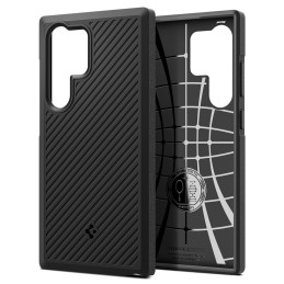 „Spigen Core Armor“ dėklas, skirtas „Samsung Galaxy S24 Ultra“, matinės juodos spalvos
