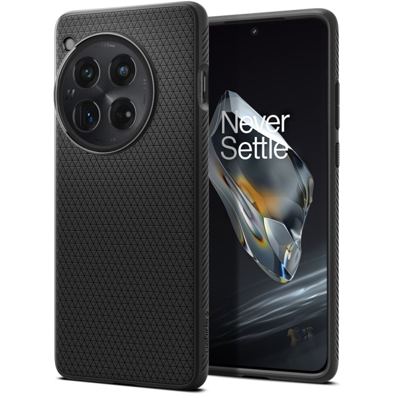 „Spigen Liquid Air“ dėklas, skirtas „OnePlus 12“ - juodas