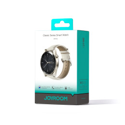 „Joyroom Classic“ serijos JR-FC2 išmanusis laikrodis su skambučių atsiliepimo funkcija / IP68 apsauga – auksinis