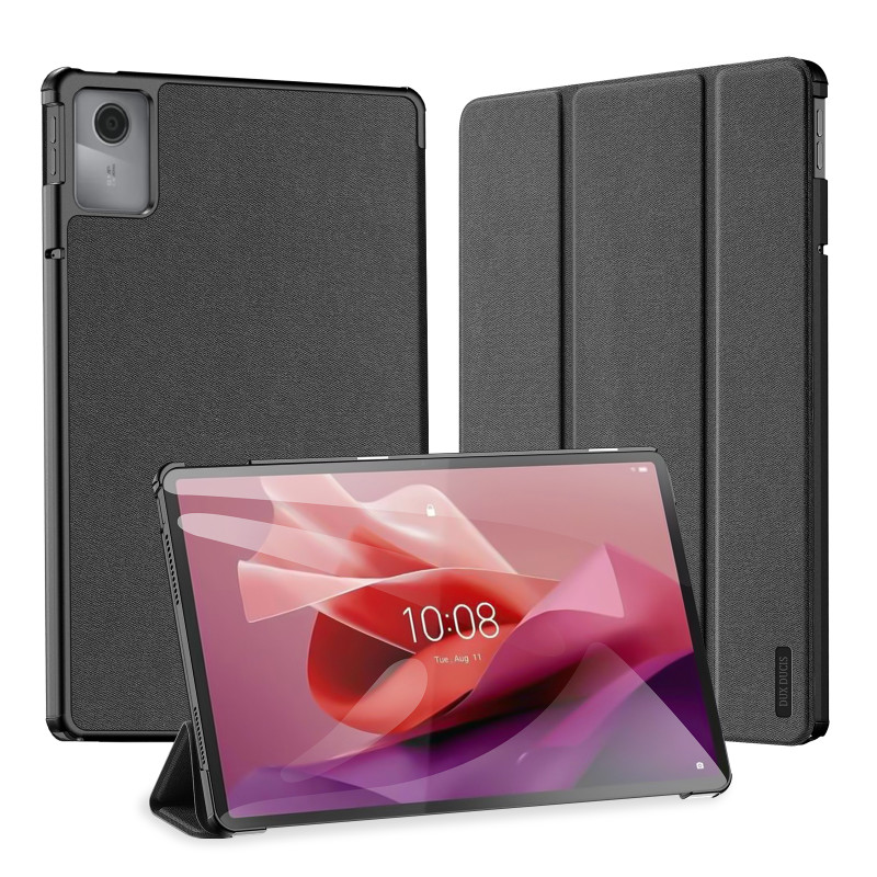 „Dux Ducis Domo“ dėklas su atlenkimu ir išmaniuoju miego režimu, skirtas „Lenovo Tab M11“ – juodas