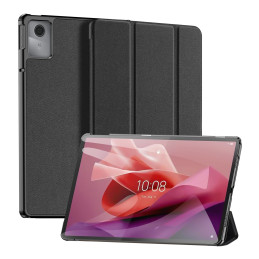 „Dux Ducis Domo“ dėklas su atlenkimu ir išmaniuoju miego režimu, skirtas „Lenovo Tab M11“ – juodas