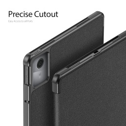 „Dux Ducis Domo“ dėklas su atlenkimu ir išmaniuoju miego režimu, skirtas „Lenovo Tab M11“ – juodas
