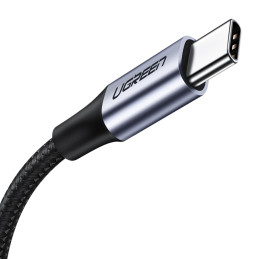 Ugreen CM556 USB-C į DisplayPort 8K kabelis 1 m ilgio - pilkas