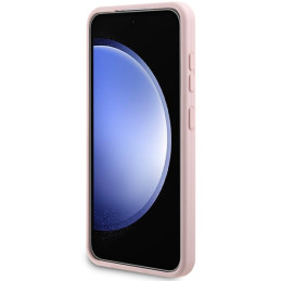 Karl Lagerfeld silikoninis „Choupette“ dėklas, skirtas „Samsung Galaxy S24+“ – rožinis