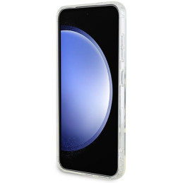 Karl Lagerfeld IML Choupette MagSafe dėklas, skirtas Samsung Galaxy S24 - permatomas