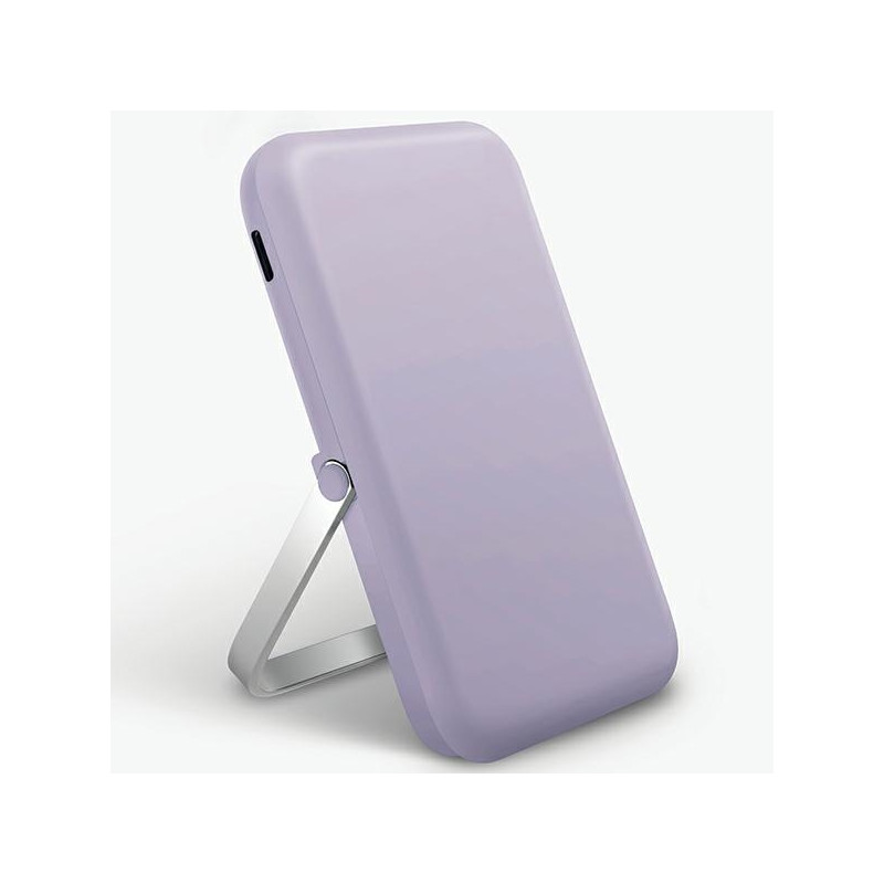 UNIQ Hoveo magnetinė išorinė baterija 5000mAh USB-C 20W PD - violetinė