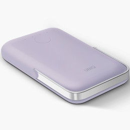 UNIQ Hoveo magnetinė išorinė baterija 5000mAh USB-C 20W PD - violetinė