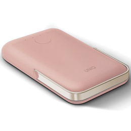 UNIQ Hoveo magnetinė išorinė baterija 5000mAh USB-C 20W PD - rožinė