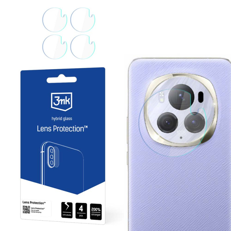 3mk Lens Protection™ hibridinis kameros stiklas, skirtas „Honor Magic6“
