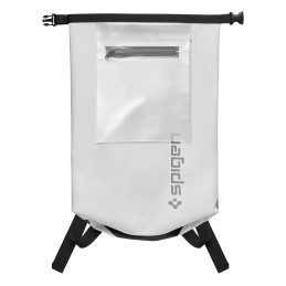 „Spigen Aqua Shield A631“ vandeniui atsparus krepšys, 30 l, baltas