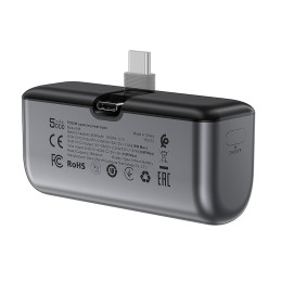 Išorinė baterija „Acefast M9“ 5000mAh USB-C (kištukas / USB-C (lizdas)) PD 20W - juoda