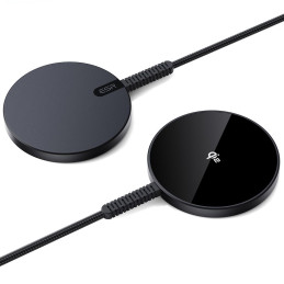 ESR Halolock Qi2 Mini belaidis įkroviklis 15W su MagSafe – juodas