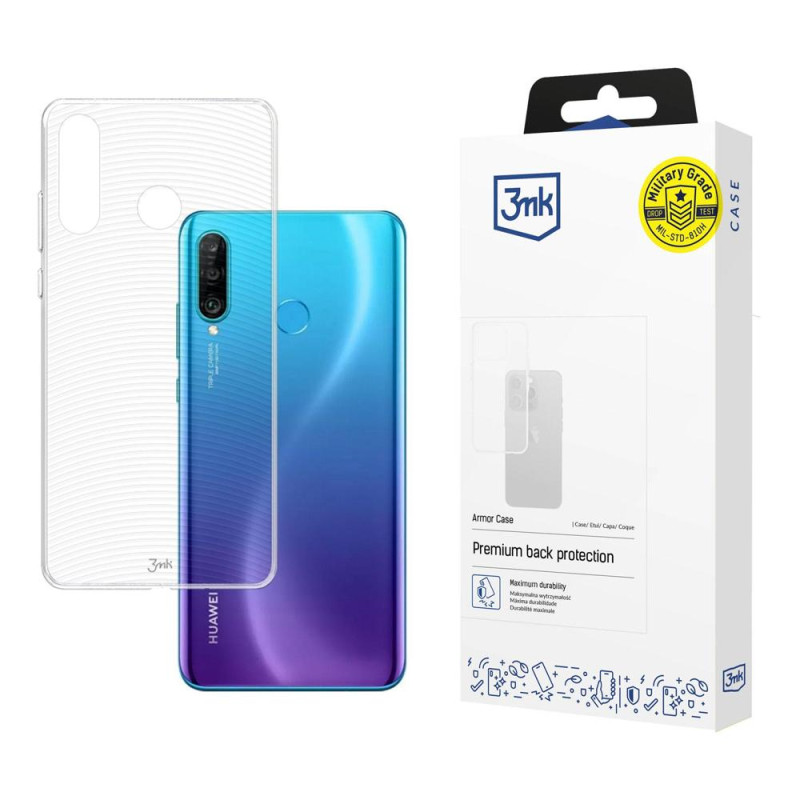 3mk Armor dėklas, skirtas Huawei P30 Lite - skaidrus