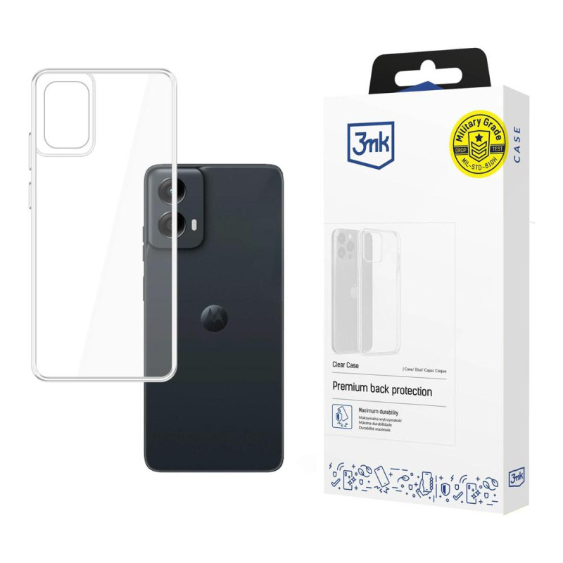 3mk skaidrus dėklas Motorola Moto G Stylus 5G 2024 - permatomas
