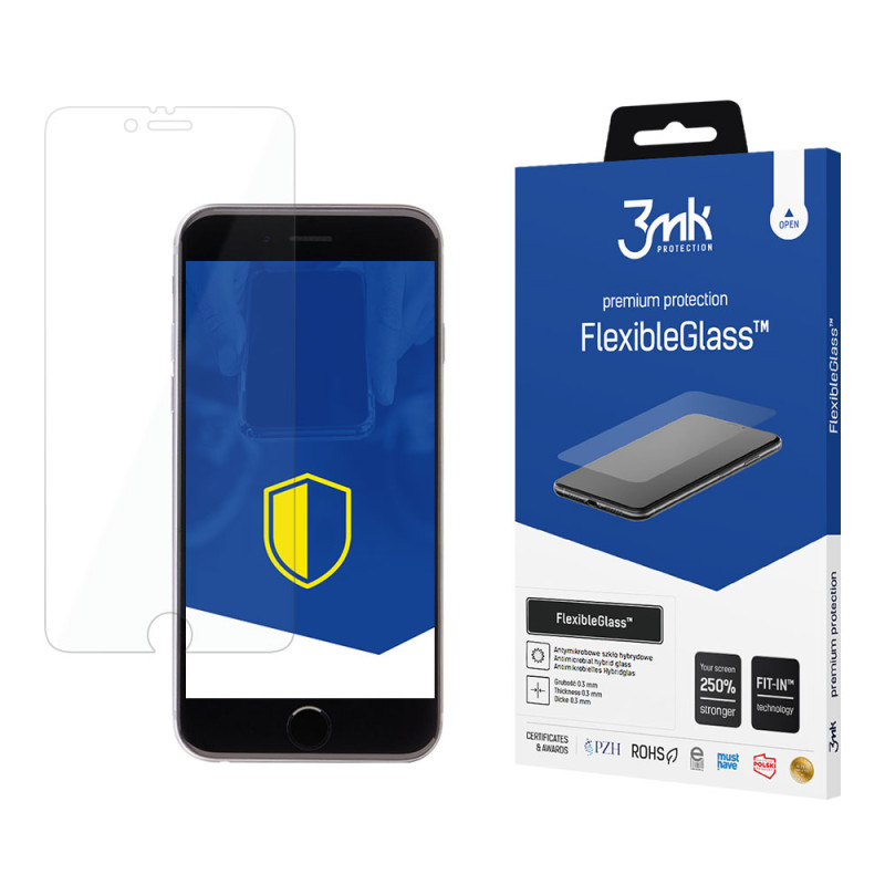 Hibridinis stiklas 3mk FlexibleGlass™, skirtas iPhone 6s Plus