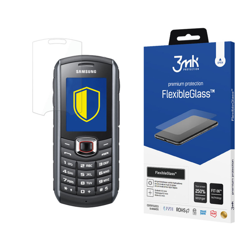 Hibridinis stiklas 3mk FlexibleGlass™ ant Samsung Xcover B2710