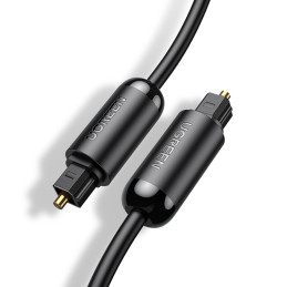 Ugreen AV122 70890 optinis garso kabelis Toslink / SPDIF 1 m - juodas
