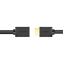 Ugreen HD107 10146 HDMI (vyriškas) - HDMI (lizdas) 4K kabelis 5m - juodas