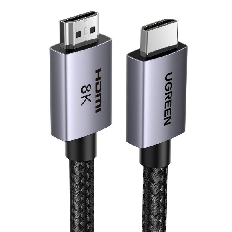 Ugreen HD171 35376 kabelis su HDMI 2.1 8K jungtimis, sertifikuotas, 5 m – pilkas