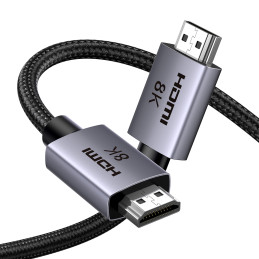 Ugreen HD171 35376 kabelis su HDMI 2.1 8K jungtimis, sertifikuotas, 5 m – pilkas