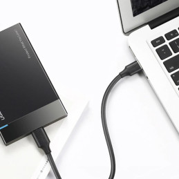 Ugreen US184 20881 USB-A 3.0 / USB-C 3A kabelis 0,5 m - juodas