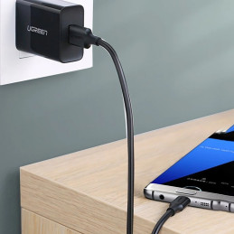 Ugreen US184 20881 USB-A 3.0 / USB-C 3A kabelis 0,5 m - juodas