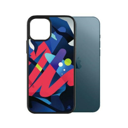 „PanzerGlass ClearCase“ antibakterinis „Mikael B Limited Artist Edition“, skirtas „iPhone 12 Pro Max“ – daugiaspalvis