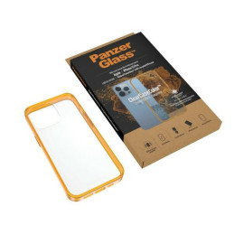„PanzerGlass ClearCase“ antibakterinis, karinės klasės sertifikuotas dėklas, skirtas „iPhone 13 Pro“ – skaidriai geltona...