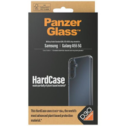„PanzerGlass“ kietasis dėklas su D3O® biologinio ir karinio lygio sertifikatu, skirtas „Samsung Galaxy A55 5G“ – skaidru...