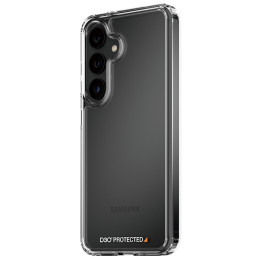 „PanzerGlass“ kietasis dėklas su D3O® biologinio ir karinio lygio sertifikatu, skirtas „Samsung Galaxy S24“ – skaidrus