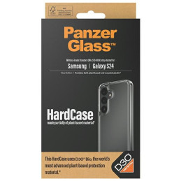 „PanzerGlass“ kietasis dėklas su D3O® biologinio ir karinio lygio sertifikatu, skirtas „Samsung Galaxy S24“ – skaidrus