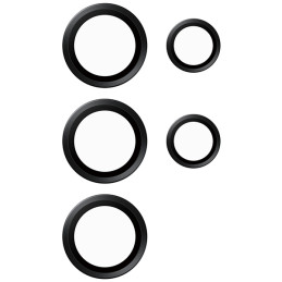 „PanzerGlass Hoops“ kameros apsauga, skirta „Samsung Galaxy S24 Ultra“ – su juodu rėmeliu