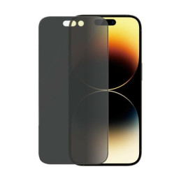 „PanzerGlass“ itin plataus diametro antibakterinis grūdintas stiklas, skirtas „iPhone 14 Pro“ telefonui